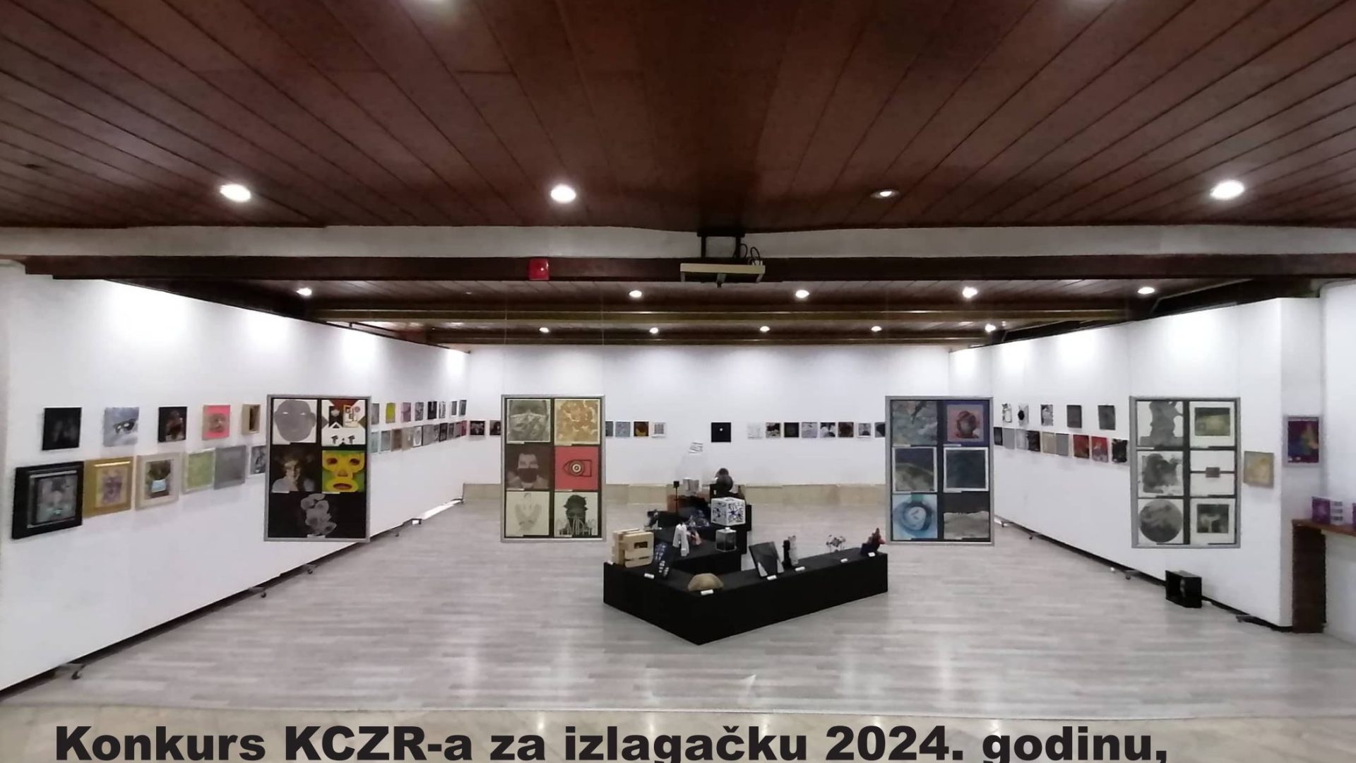 Konkurs za izlaganje u izložbenom salonu KCZR-a za 2024. godinu