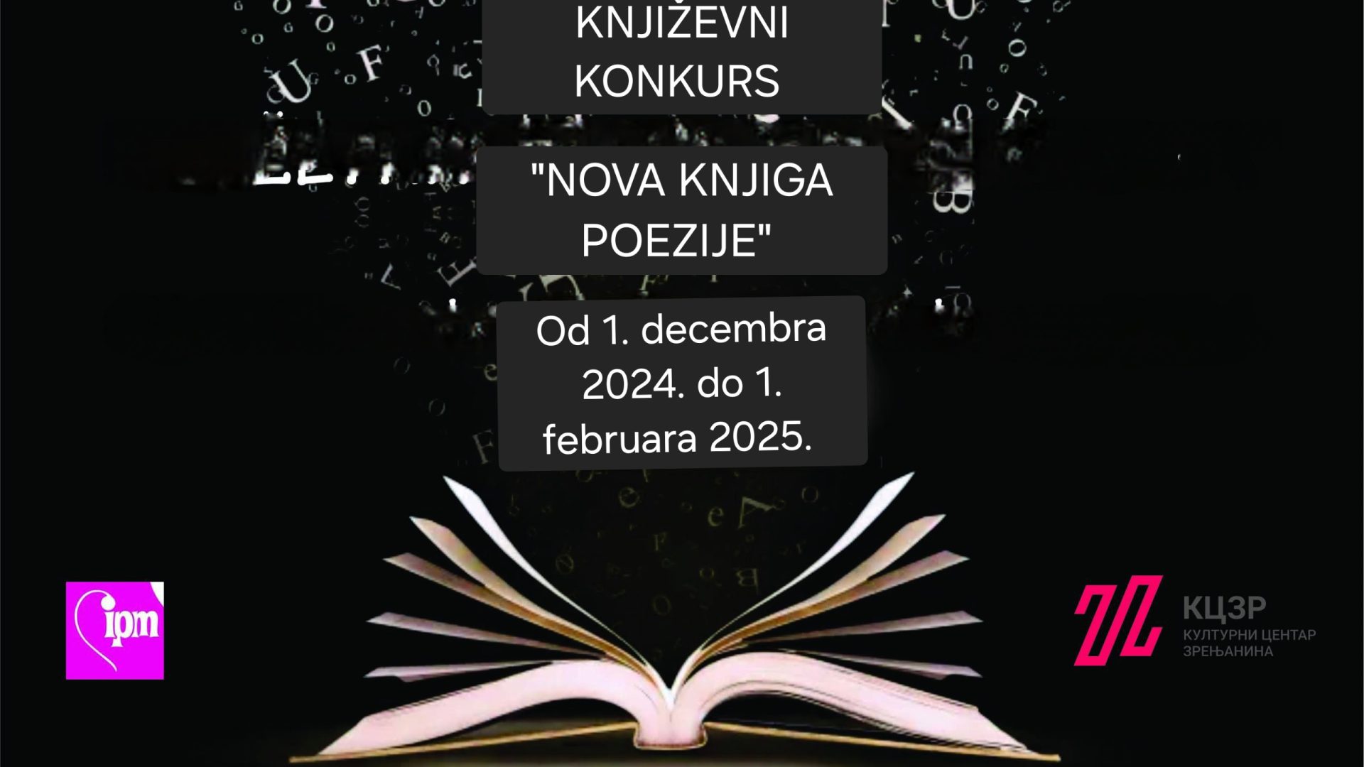 Književni konkurs KCZR-a “Nova knjiga poezije”