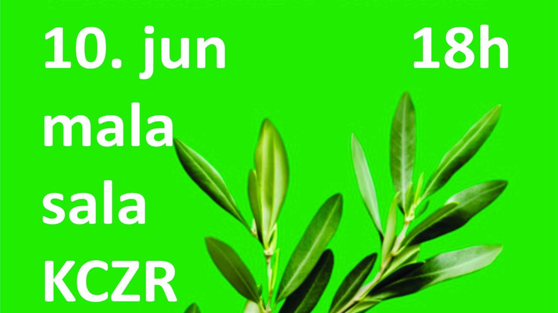 10. 06. Tribina o ekološkim temama i promocija knjige