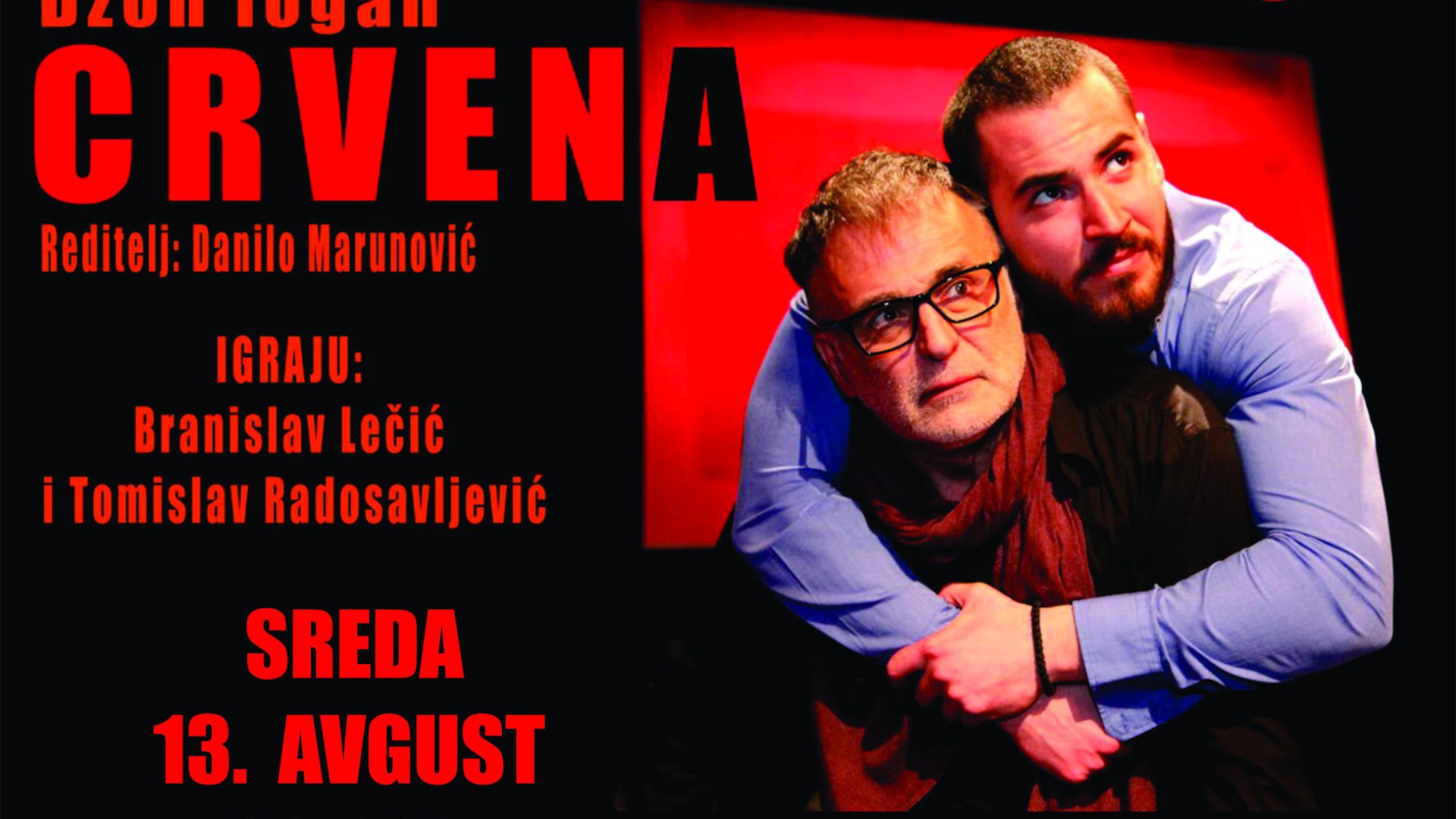 13. 08. Predstava “Crvena”