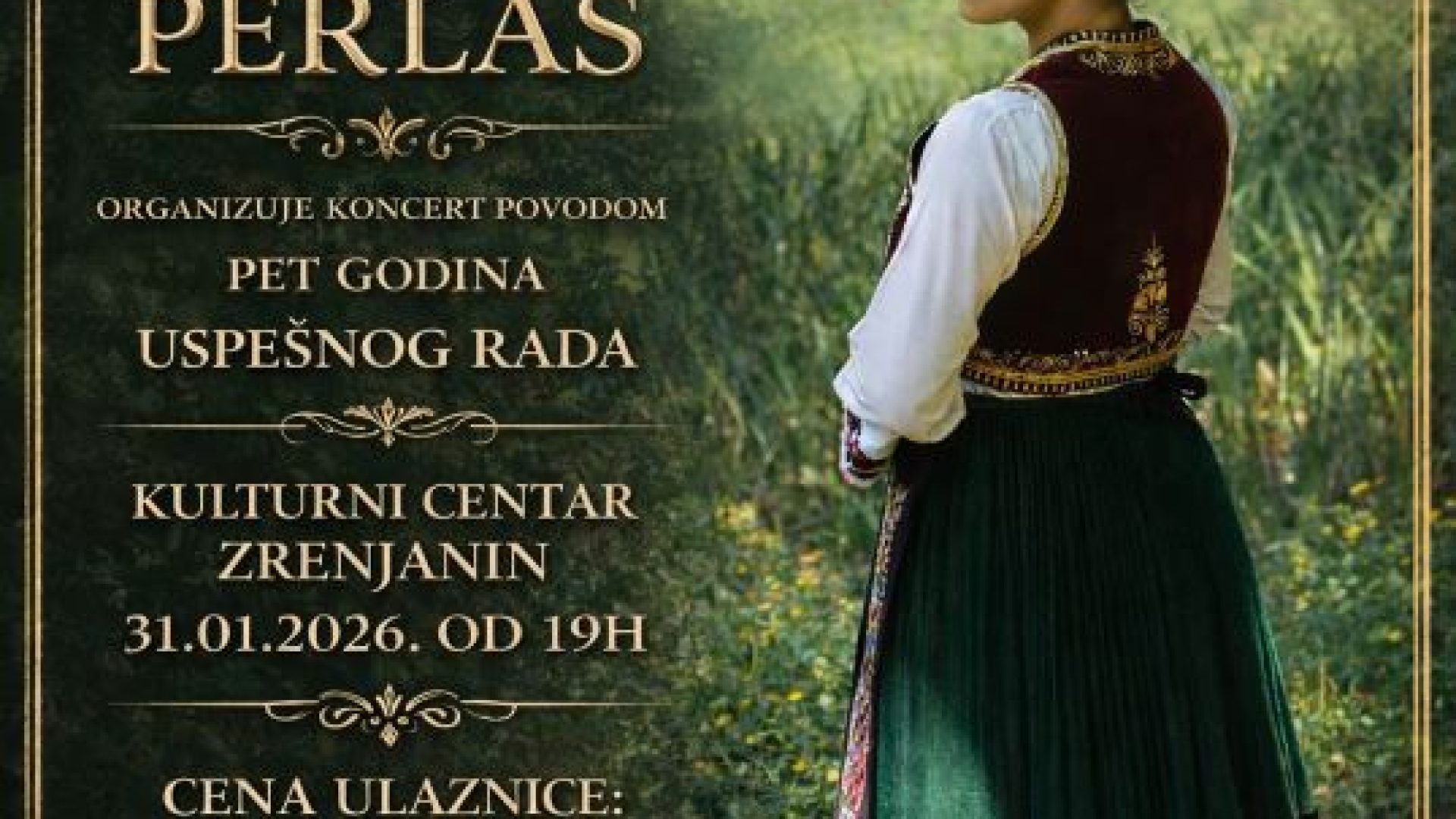 31. 01. Koncert folklornog udruženja “Perlas”