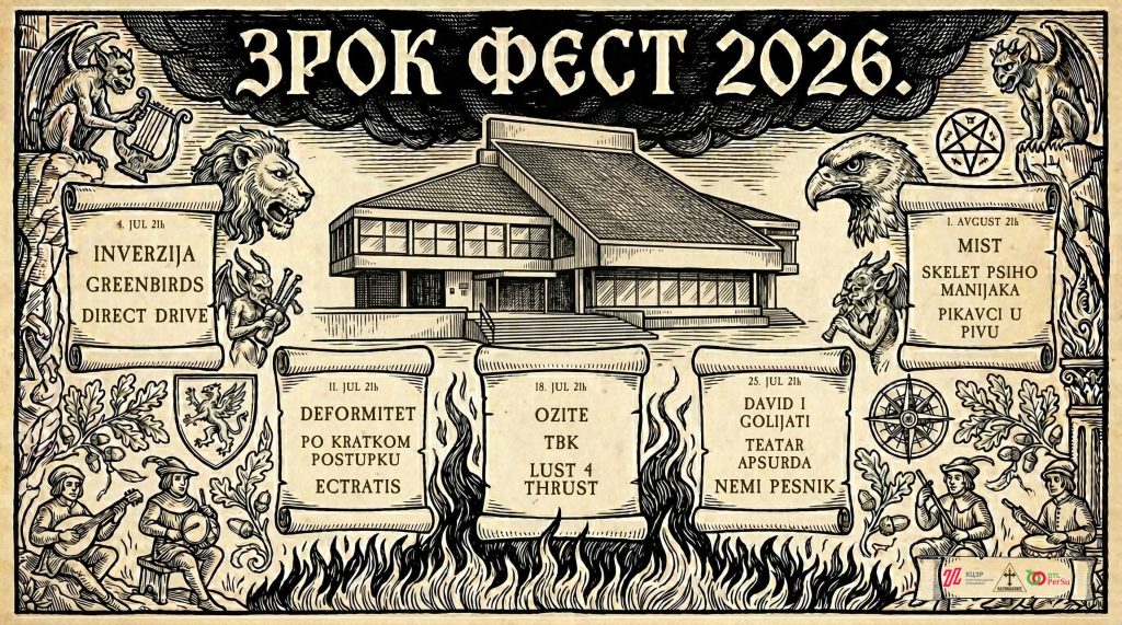ZROK fest u Zrenjaninu 2026 drugo veče